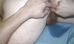 Tre caldo mangiare amatoriali mature conigli